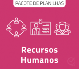 Pacote de Planilhas para Gestão de Recursos Humanos em Excel