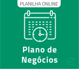 Planilha Google modelo de Plano de Negócios Online